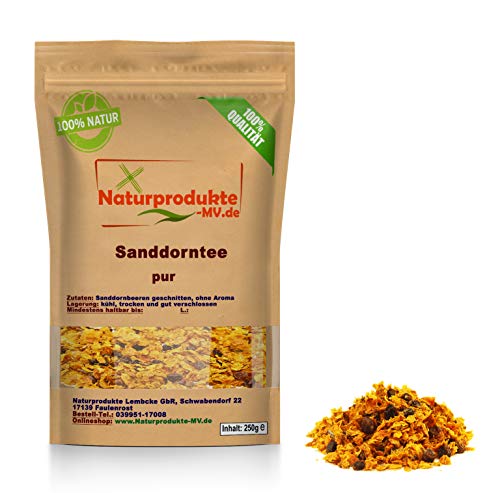 Sanddorntee pur (250g) von Naturprodukte-MV