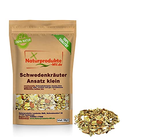 Schwedenkräuter Ansatz klein 100g Schwedenkräuter Ansatz klein 100g von Naturprodukte-MV