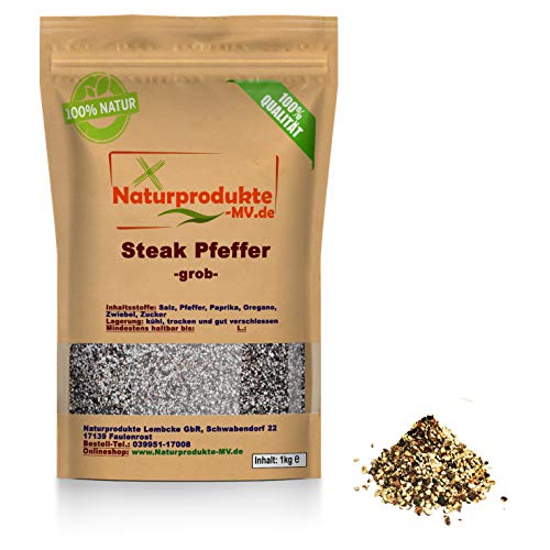 Steak Pfeffer (grob) (1 kg) Steak-Pfeffer von Naturprodukte-MV