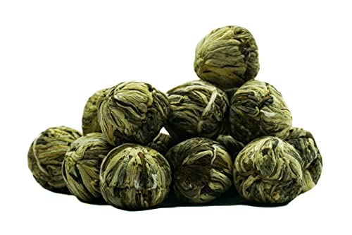 Bio Rosentee Kugel 100g mit Rosenblüte, Jasminblüten & Grüntee aus China – vollmundiger, floraler Spitzentee Bio Rosentee Kugel 100g mit Rosenblüte, Jasminblüten & Grüntee aus China – vollmundiger, floraler Spitzentee von Naturra