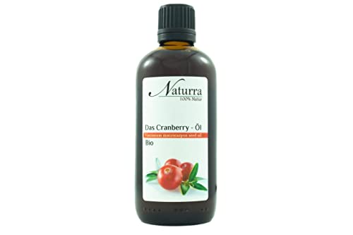 Naturra BIO Cranberrysamenöl 100ml Kaltpressung unraffiniert nativ OMEGA-3 Glasflasche Küchenöl Speiseöl Würzöl Naturra BIO Cranberrysamenöl 100ml Kaltpressung unraffiniert nativ OMEGA-3 Glasflasche Küchenöl Speiseöl Würzöl von Naturra
