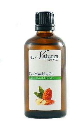 Naturra BIO Mandelöl kaltgepresst nativ 100ml Speiseöl in lichtgeschützter Apothekerflasche Naturra BIO Mandelöl kaltgepresst nativ 100ml Speiseöl in lichtgeschützter Apothekerflasche von Naturra