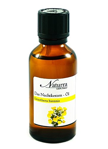 Naturra BIO Nachtkerzenöl kaltgepresst nativ 50ml Speiseöl in lichtgeschützter Apothekerflasche Naturra BIO Nachtkerzenöl kaltgepresst nativ 50ml Speiseöl in lichtgeschützter Apothekerflasche von Naturra