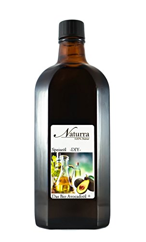 Naturra BIO Speiseöl Avocadoöl DUO mit Hanfsaatöl 250ml Glas von Naturra