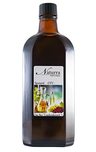 Naturra BIO Speiseöl Traubenkernöl DUO mit Aprikosenkernöl 250ml Glas von Naturra
