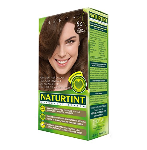 (4er BUNDLE) | Naturtint Light Golden Chestnut 5G Hair Color (haarfarben) | 150ml - Naturtint von Naturtint