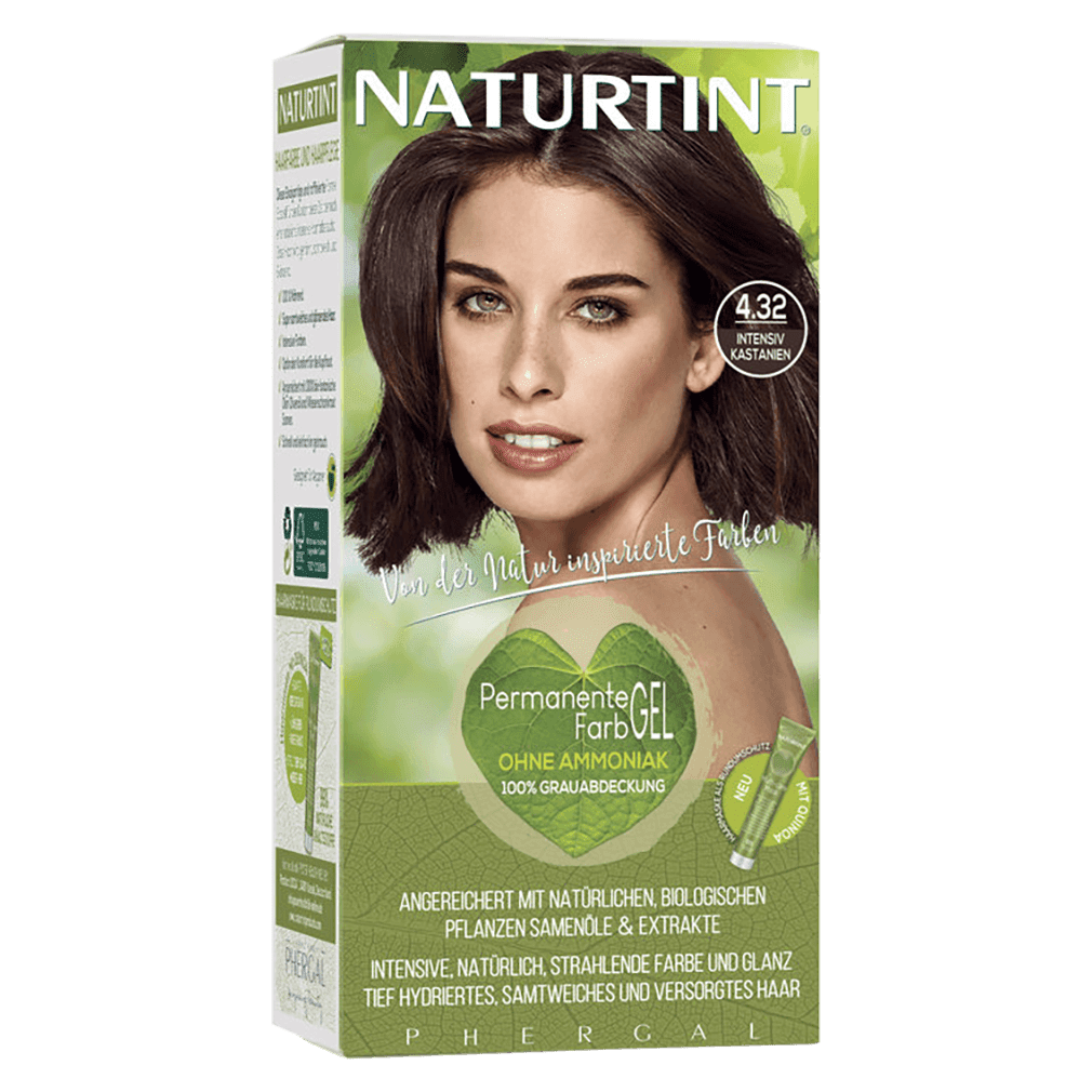 Haarfarbe 4.32 Intensiv Kastanien Haarfarbe 4.32 Intensiv Kastanien von Naturtint