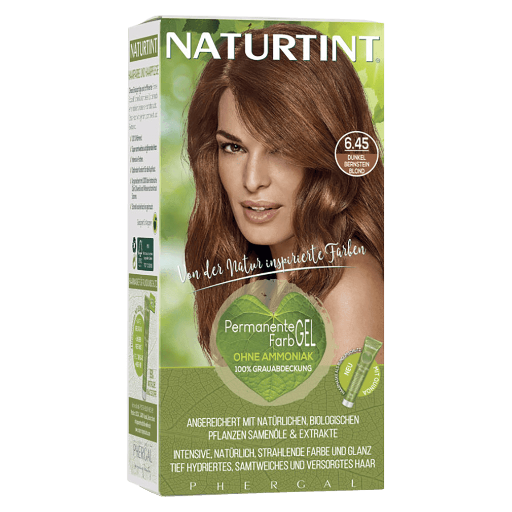 Haarfarbe 6.45 Bernstein Blond Haarfarbe 6.45 Bernstein Blond von Naturtint