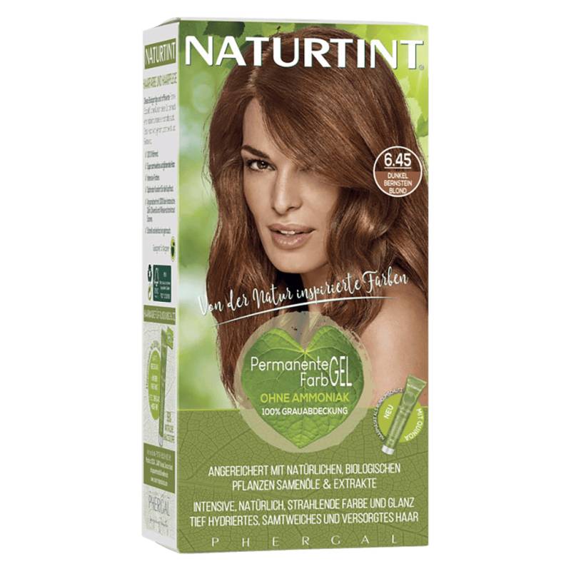 Haarfarbe 6.45 Bernstein Blond von Naturtint