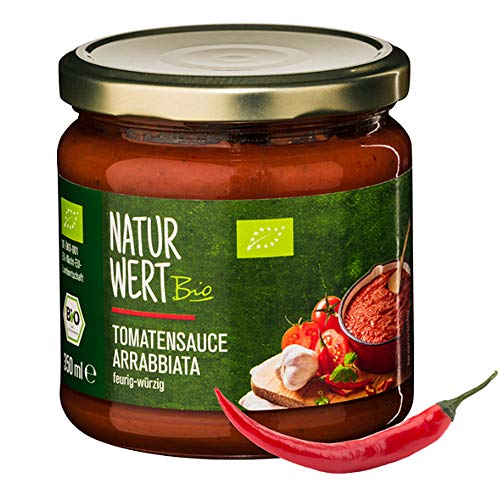 NaturWert Bio Tomatensauce Arrabbiata 350ml von Naturwert