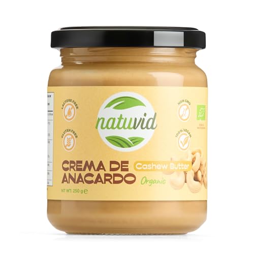 Cashew-Creme Natuvid | 100% BIO | 250g | GLUTENFREI | LAKTOSEFREI | 100% VEGAN | NON-GMO Cashew-Creme Natuvid | 100% BIO | 250g | GLUTENFREI | LAKTOSEFREI | 100% VEGAN | NON-GMO von Natuvid