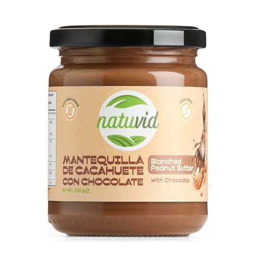 Erdnussbutter mit Schokolade | GLUTENFREI | NON-GMO | PROTEINREICH Erdnussbutter mit Schokolade | GLUTENFREI | NON-GMO | PROTEINREICH von Natuvid