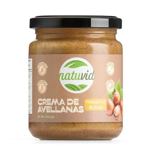 Haselnuss-Creme Natuvid | 100% BIO | 250g | GLUTENFREI | LAKTOSEFREI | 100% VEGAN | NON-GMO Haselnuss-Creme Natuvid | 100% BIO | 250g | GLUTENFREI | LAKTOSEFREI | 100% VEGAN | NON-GMO von Natuvid