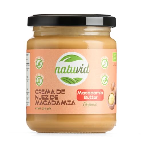 Macadamianuss-Creme Natuvid | 100% BIO | 230g | GLUTENFREI | LAKTOSEFREI | 100% VEGAN | NON-GMO Macadamianuss-Creme Natuvid | 100% BIO | 230g | GLUTENFREI | LAKTOSEFREI | 100% VEGAN | NON-GMO von Natuvid