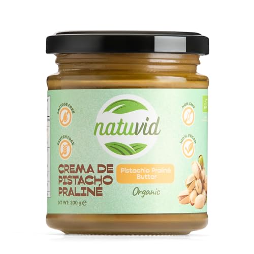 Pistazien-Praliné-Creme Natuvid | 100% BIO | 200g | GLUTENFREI | LAKTOSEFREI | 100% VEGAN | NON-GMO Pistazien-Praliné-Creme Natuvid | 100% BIO | 200g | GLUTENFREI | LAKTOSEFREI | 100% VEGAN | NON-GMO von Natuvid