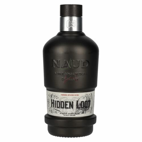 Naud HIDDEN LOOT Amber Spiced Rum 40,00% 0,70 Liter von Naud