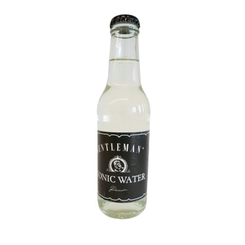 Gentleman's Tonic Water – Hochwertiges Tonic mit hohem Chiningehalt und floralen, sizilianischen Zitrusnoten – 0,2L – Ohne Farb-, Süß- oder Konservierungsstoffe Gentleman's Tonic Water – Hochwertiges Tonic mit hohem Chiningehalt und floralen, sizilianischen Zitrusnoten – 0,2L – Ohne Farb-, Süß- oder Konservierungsstoffe von Navis
