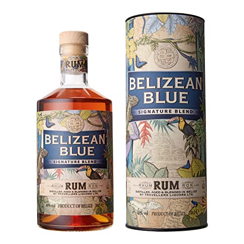 Belizean Blue Signature Blend Rum 700ml 40% vol. von NAVY ISLAND