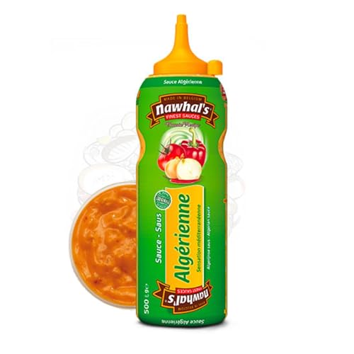 950ml Nawhals Algerienne Sauce, Original Marke Nawhal's / Belgische Sauce 950ml Nawhals Algerienne Sauce, Original Marke Nawhal's / Belgische Sauce von Nawhal's