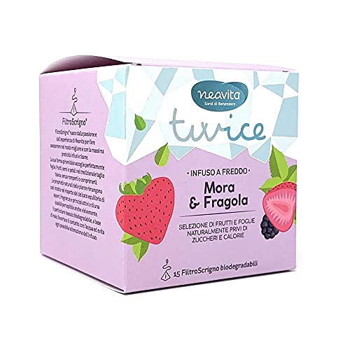 Neavita Twice - Infuso a Freddo Mora E Fragola, 15 Filtri Neavita Twice - Infuso a Freddo Mora E Fragola, 15 Filtri von Neavita