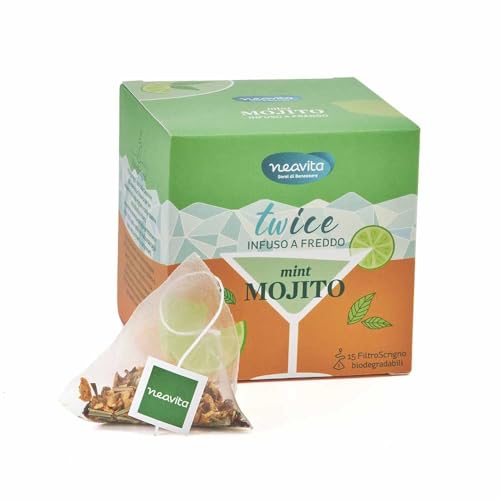 Neavita Twice - Mint Mojito Infuso a Freddo, 15 filtroscrigno Neavita Twice - Mint Mojito Infuso a Freddo, 15 filtroscrigno von Neavita