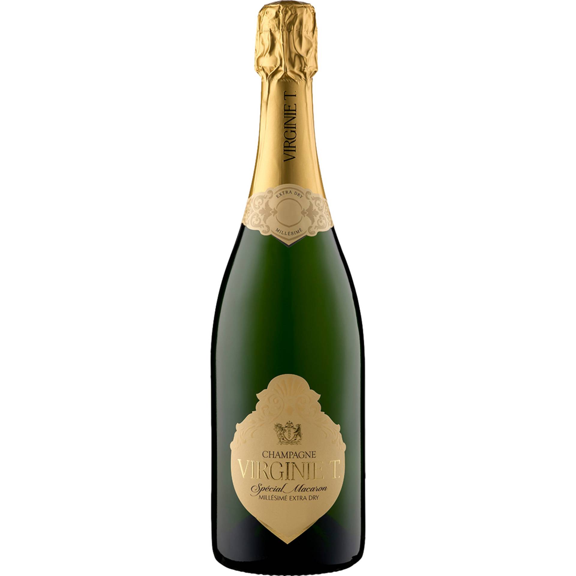Champagne Virginie T. Special Macaron Millésimé, Extra Dry, Champagne AC, Champagne, Schaumwein Champagne Virginie T. Special Macaron Millésimé, Extra Dry, Champagne AC, Champagne, Schaumwein von Nectar des Dieux SAS, FR 75008 Paris