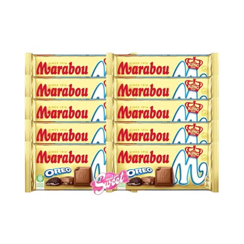 10x Marabou Oreo 220g Milchschokolade kombiniert mit dem beliebtesten Keks der Welt! von Needforsweet