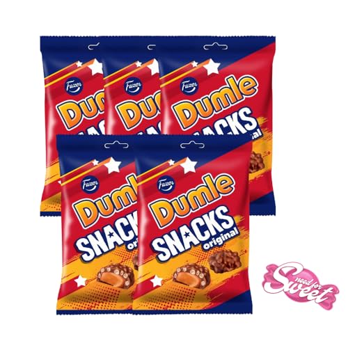 5x Fazer Dumle Snacks 160g von Needforsweet