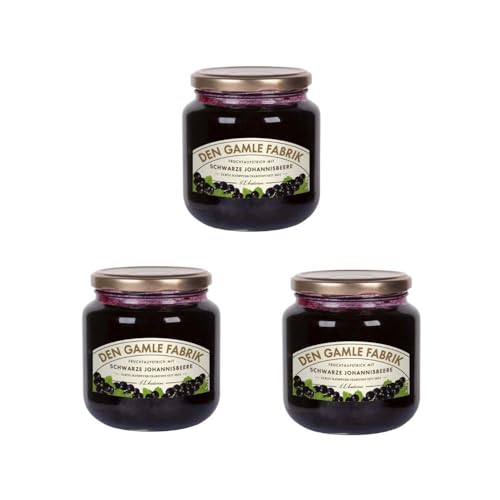 Den Gamle Fabrik Schwarze Johannisbeere Marmelade - Dreierpack 3x600g Gourmet Fruchtmarmelade Den Gamle Fabrik Schwarze Johannisbeere Marmelade - Dreierpack 3x600g Gourmet Fruchtmarmelade von Needforsweet