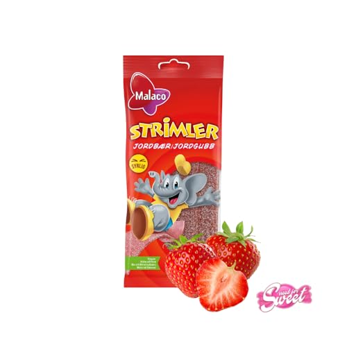 Malaco Erdbeer Strimler - Zehnfache Freude im 10er Pack von Needforsweet