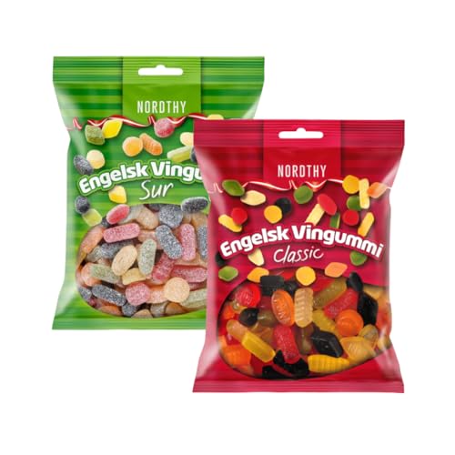 Needforsweet Nordthy English Winegums & Sauer – 1,7 kg Fruchtgummi Mix – Original englisches Weingummi süß & sauer – Riesenvorrat mit Gratis DIN A7 Notizblock – XXL Vorteilspack Needforsweet Nordthy English Winegums & Sauer – 1,7 kg Fruchtgummi Mix – Original englisches Weingummi süß & sauer – Riesenvorrat mit Gratis DIN A7 Notizblock – XXL Vorteilspack von Needforsweet