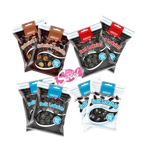 Nordthy Lakritzpaket Zuckerfrei 560g - auch für Diabetiker Nordthy Lakritzpaket Zuckerfrei 560g - auch für Diabetiker von Needforsweet