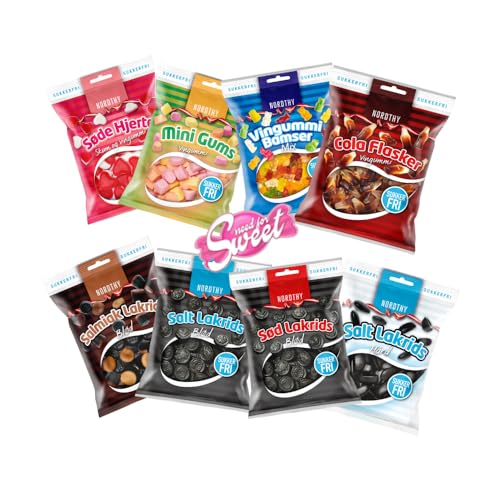 Nordthy Zuckerfreies Naschpaket 570g mit Weingummi und Lakritz - auch für Diabetiker Nordthy Zuckerfreies Naschpaket 570g mit Weingummi und Lakritz - auch für Diabetiker von Needforsweet
