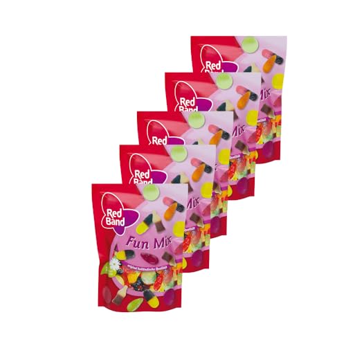 Red Band Lakritz Fun Mix - Party Pack, 5x 200g Red Band Lakritz Fun Mix - Party Pack, 5x 200g von Needforsweet
