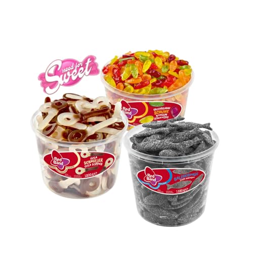 Red Band MIX BOX - Das ultimative Süßigkeitenpaket mit 3 Sorten Red Band - Needforsweet von Needforsweet