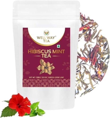 Wellway Hibiscus Mint Tea - 100 GM von Neel Ayurvedics