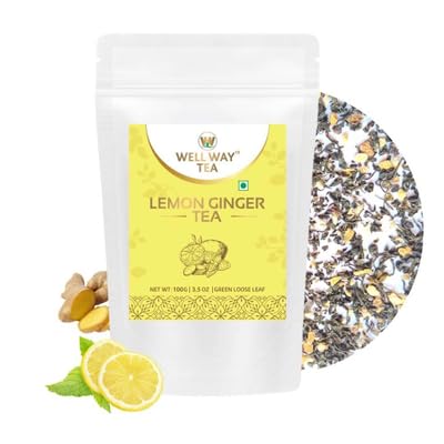 Wellway Lemon Ginger Green Tea - 100 GM von Neel Ayurvedics