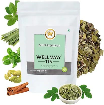 Wellway Mint Moringa Tea - 100 Gm von Neel Ayurvedics