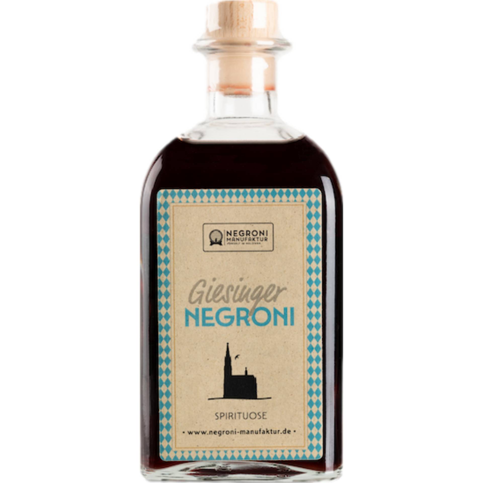 Giesinger Negroni, Deutschland, 0,5 L, 26% Vol., Spirituosen Giesinger Negroni, Deutschland, 0,5 L, 26% Vol., Spirituosen von Negroni Manufaktur GmbH, Spixstr. 31, 81539 München