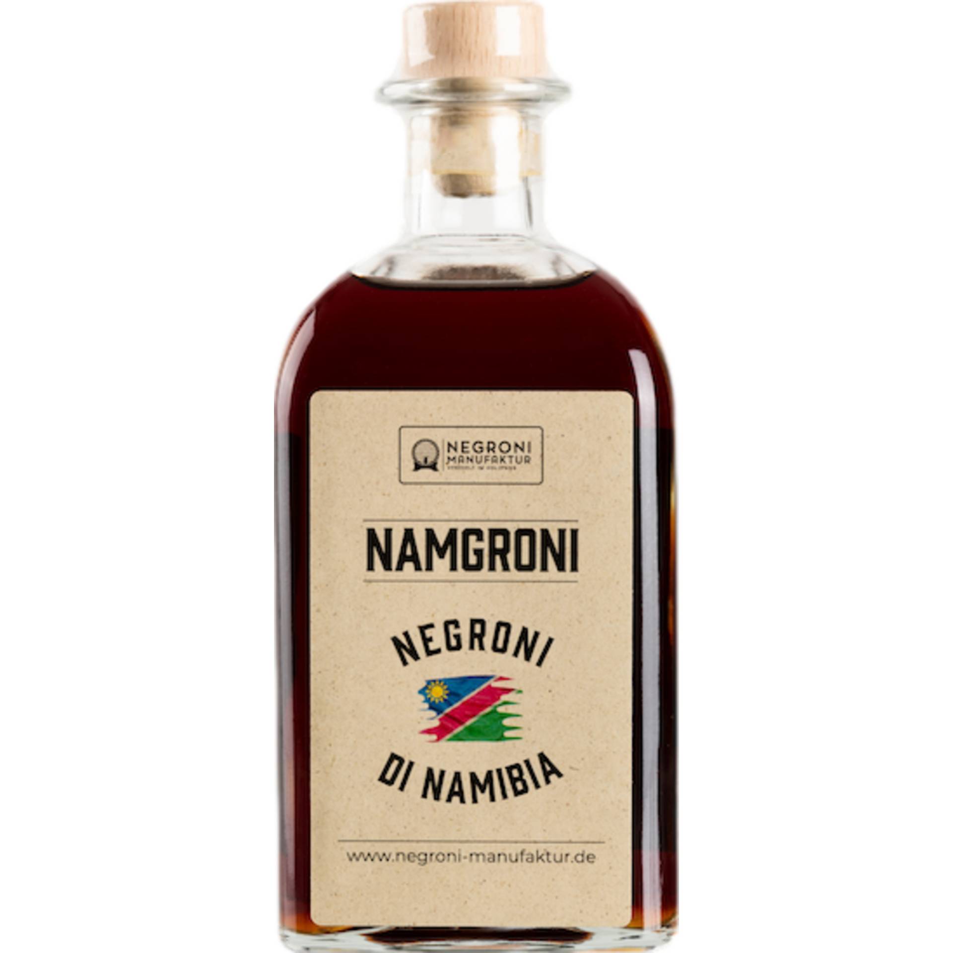 Negroni di Namibia, Deutschland, 0,5 L, 37% Vol., Spirituosen Negroni di Namibia, Deutschland, 0,5 L, 37% Vol., Spirituosen von Negroni Manufaktur GmbH, Spixstr. 31, 81539 München