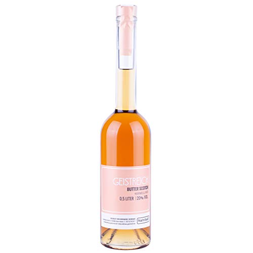 Nehrbaß - “Butter Scotch” Karamelllikör 0,5 Liter - Premium Butterscotch Likör 20% Vol. - Karamell Likör aus Deutschland Nehrbaß - “Butter Scotch” Karamelllikör 0,5 Liter - Premium Butterscotch Likör 20% Vol. - Karamell Likör aus Deutschland von Nehrbaß