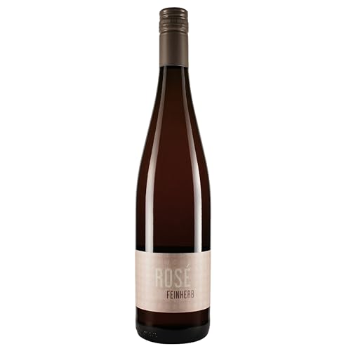 Nehrbaß - “Dornfelder 2021” - Roséwein feinherb 1 x á 0,75 Liter - Qualitätswein - Vegan - Aus Deutschland (Rheinhessen) - mit Schraubverschluss von Nehrbaß