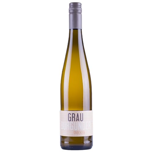 Nehrbaß - “Grauburgunder 2024” Weißwein trocken 1 x á 0,75 Liter - Qualitätswein - Vegan - Aus Deutschland (Rheinhessen) - Trockener Weiß-Wein mit Schraubverschluss von Nehrbaß