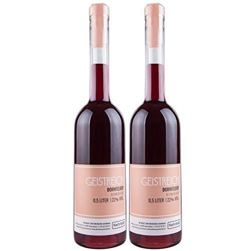Nehrbaß - “Likör vom Dornfelder” Rotweinlikör 0,5 Liter - Premium Likörwein 22% Vol. - Aus Deutschland (33,00 Euro/Liter) von Nehrbaß