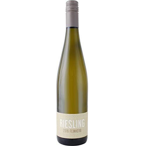 Nehrbaß - “Riesling 2022” - Weißwein feinherb 1 x á 0,75 Liter - Qualitätswein - Vegan - Aus Deutschland (Rheinhessen) - mit Schraubverschluss von Nehrbaß