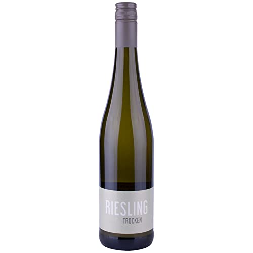 Nehrbaß - “Riesling 2021” - Weißwein trocken 1 x á 0,75 Liter - Qualitätswein - Vegan - Aus Deutschland (Rheinhessen) - mit Schraubverschluss von Nehrbaß
