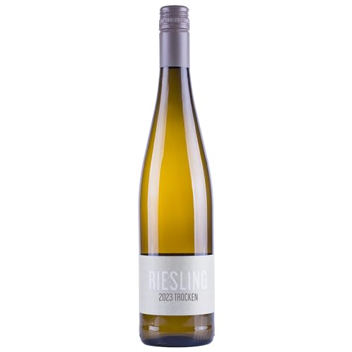 Nehrbaß - “Riesling 2023” - Weißwein trocken 1 x á 0,75 Liter - Qualitätswein - Vegan - Aus Deutschland (Rheinhessen) - mit Schraubverschluss von Nehrbaß