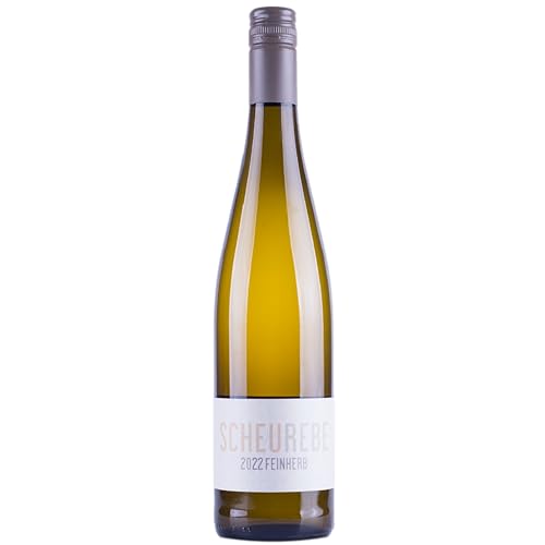 Nehrbaß - “Scheurebe 2022” - Weißwein feinherb 1 x á 0,75 Liter - Weisswein Qualitätswein aus Deutschland (Rheinhessen) - Gewinner der goldenen Kammerpreismünze von Nehrbaß