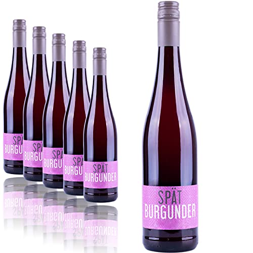 Nehrbaß - “Spätburgunder 2020” - Rotwein trocken 6 x á 0,75 Liter - Qualitätswein - Aus Deutschland (Rheinhessen) - mit Schraubverschluss von Nehrbaß