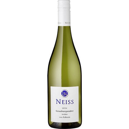 Neiss - Grauburgunder vom Kalkstein QbA trocken, Neiss 2016 - 750ml von Neiss